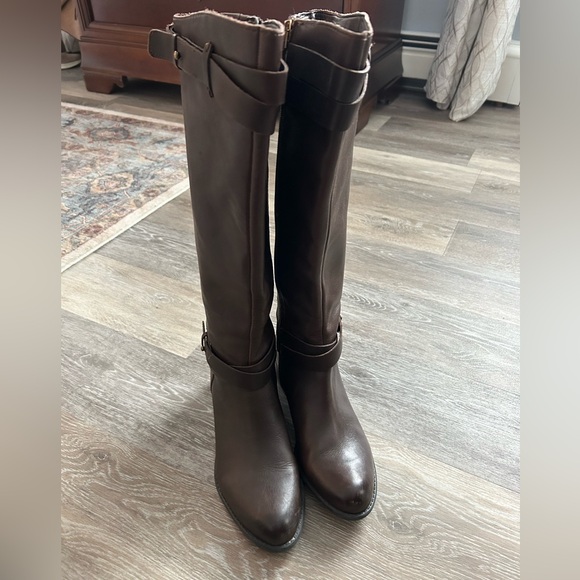 Franco Sarto Brown Riding boots - Picture 2 of 7
